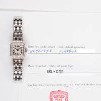 Santos Demoiselle Quartz 20mm x 20mm White Gold WF9005Y8