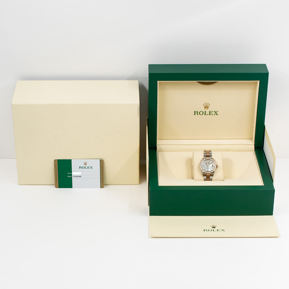 Datejust 28mm Steel and Rose Gold 279381RBR