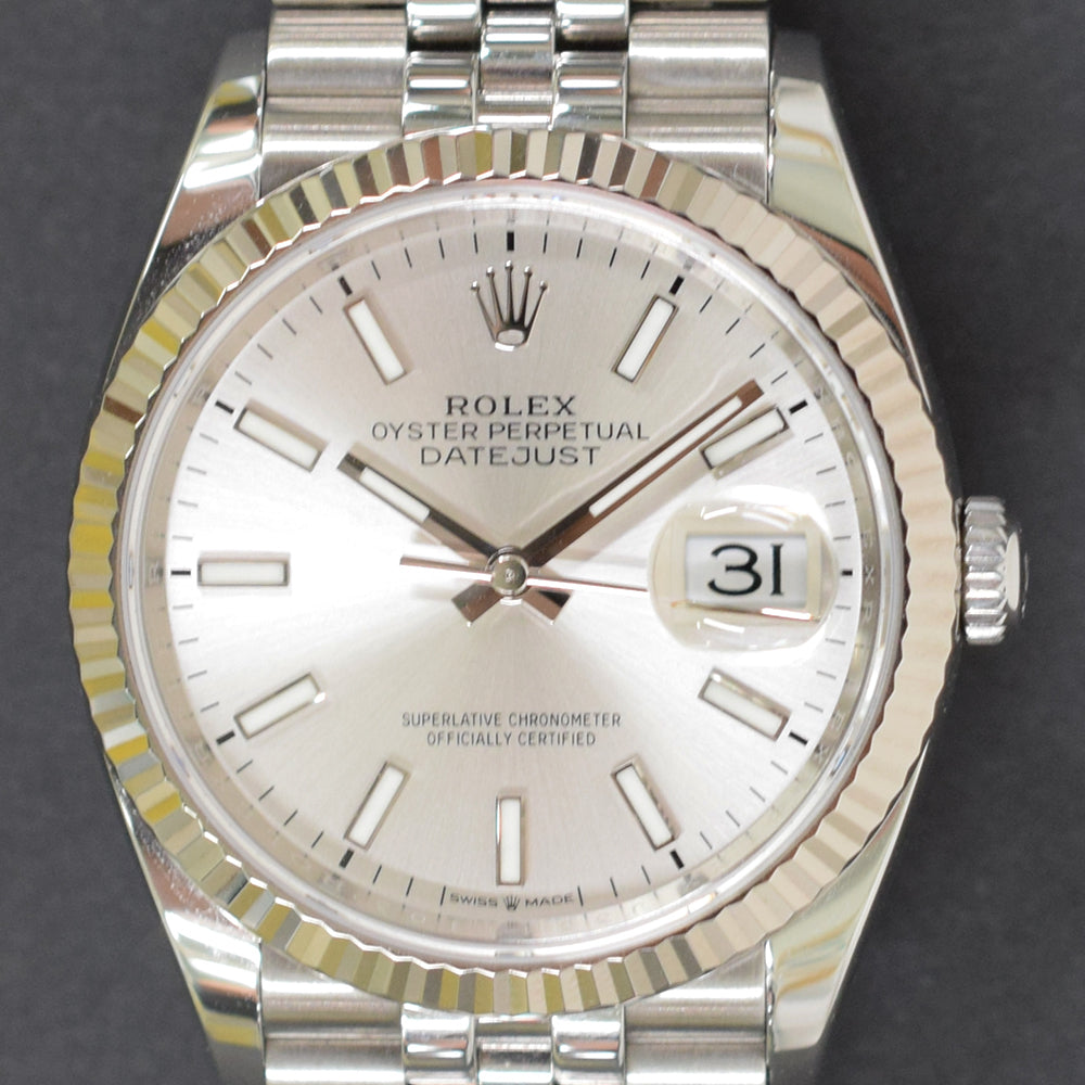 Datejust 36mmSteel and White Gold 126234
