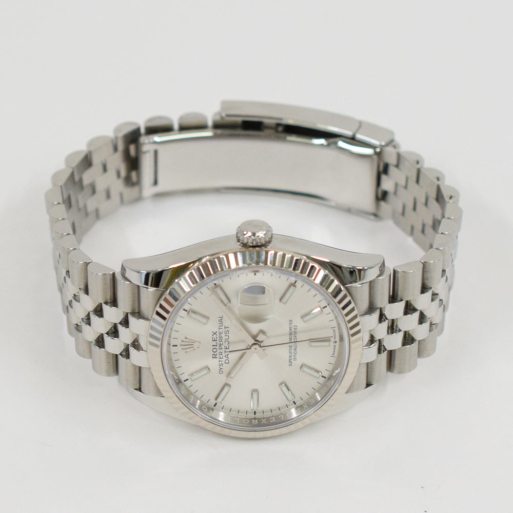 Datejust 36mmSteel and White Gold 126234