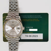 Datejust 36mmSteel and White Gold 126234