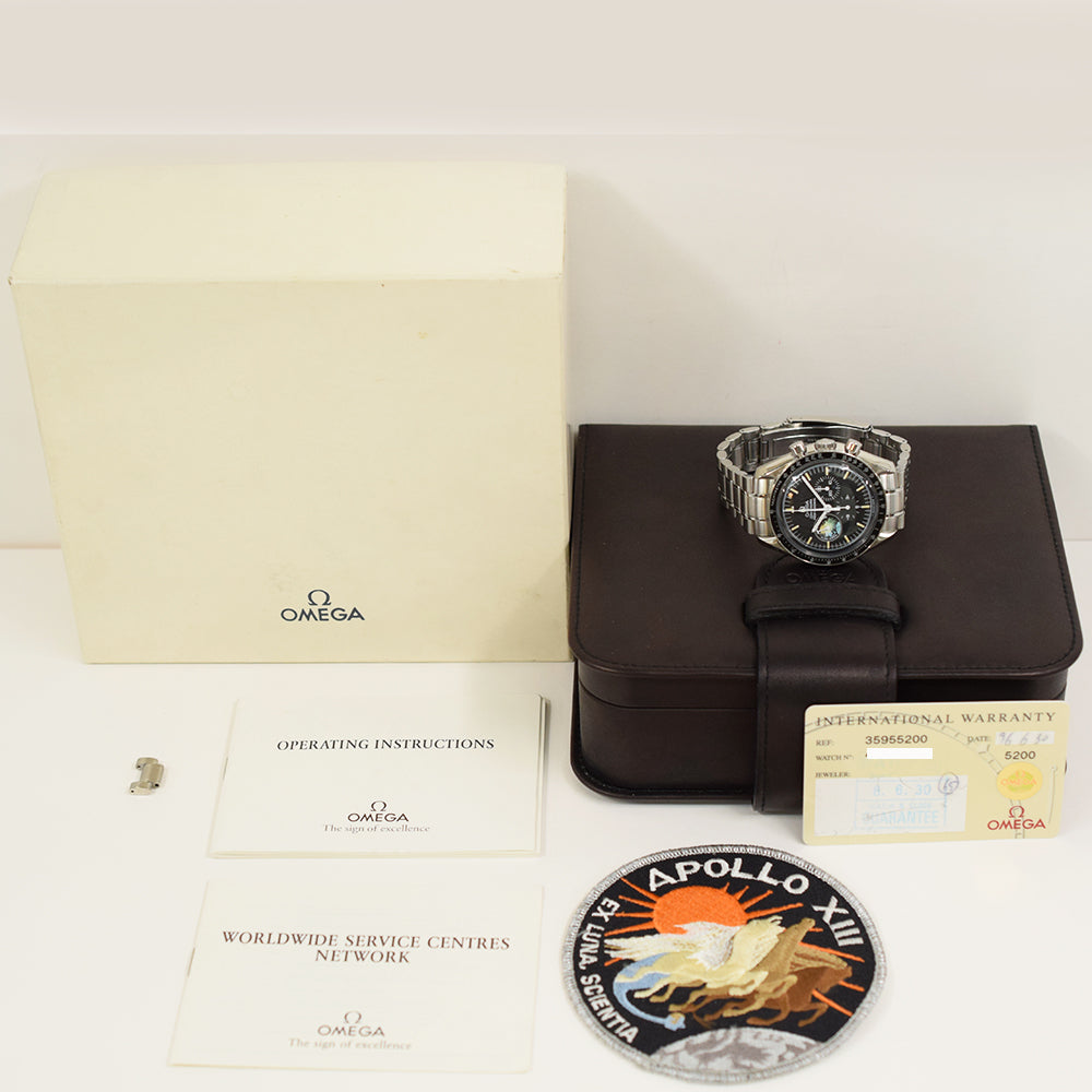 Speedmaster Professional Apollo XIII 25th Anniversary Limited Edition manual winding 42mm Stainless Steel (Ltd Ed 999) 3595.52.00