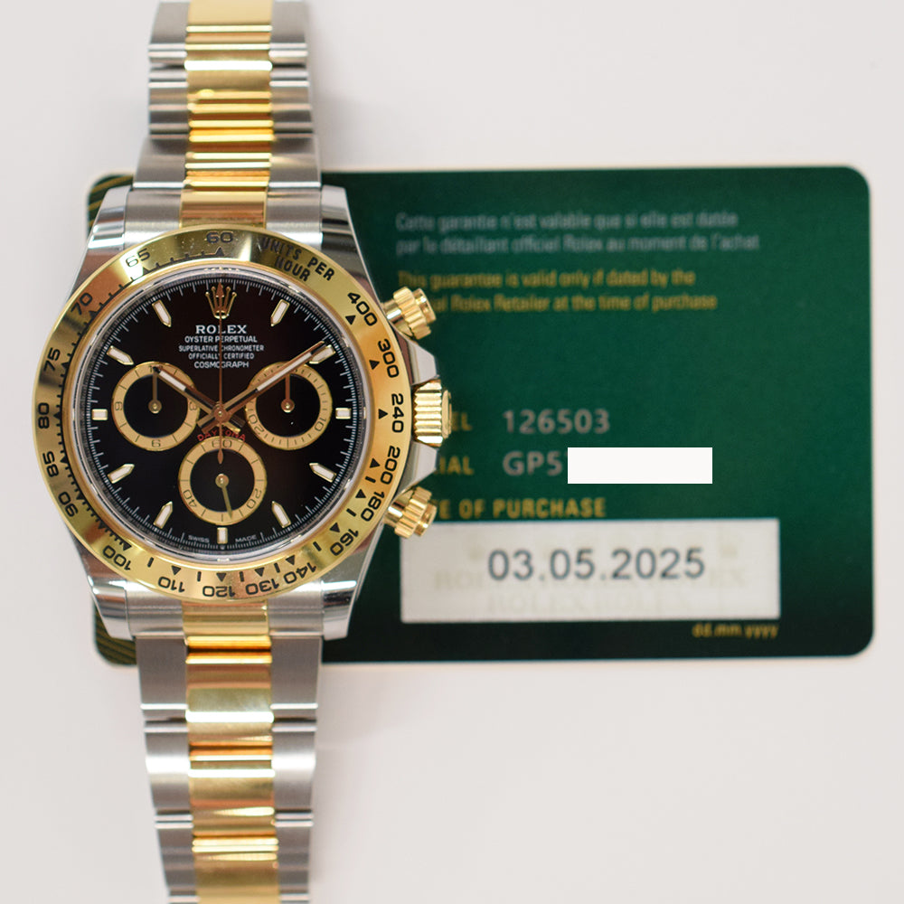 Daytona Steel and Yellow Gold 126503