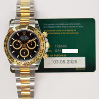 Daytona Steel and Yellow Gold 126503