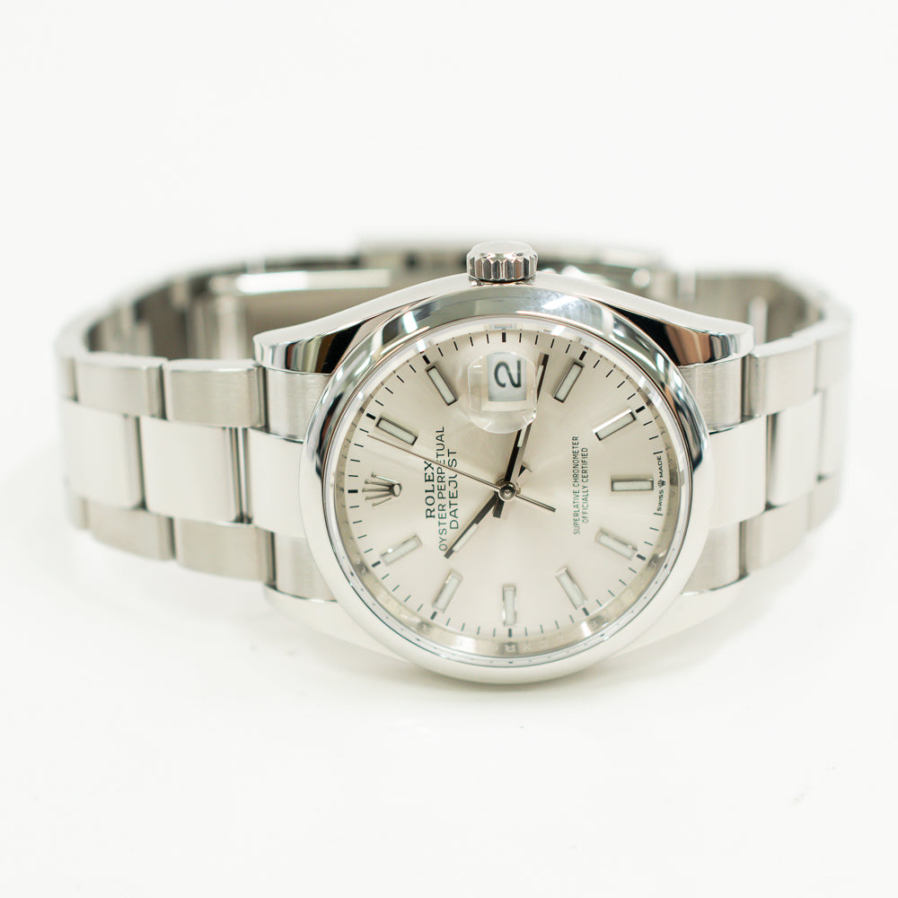 Datejust 36mm Domed Bezel Steel 126200