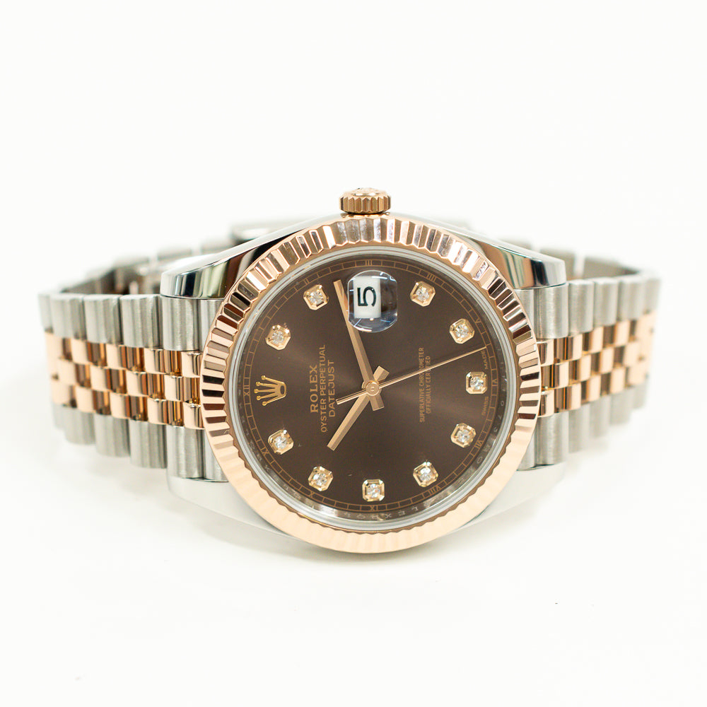 Datejust 41mm Steel and Rose Gold 126331G