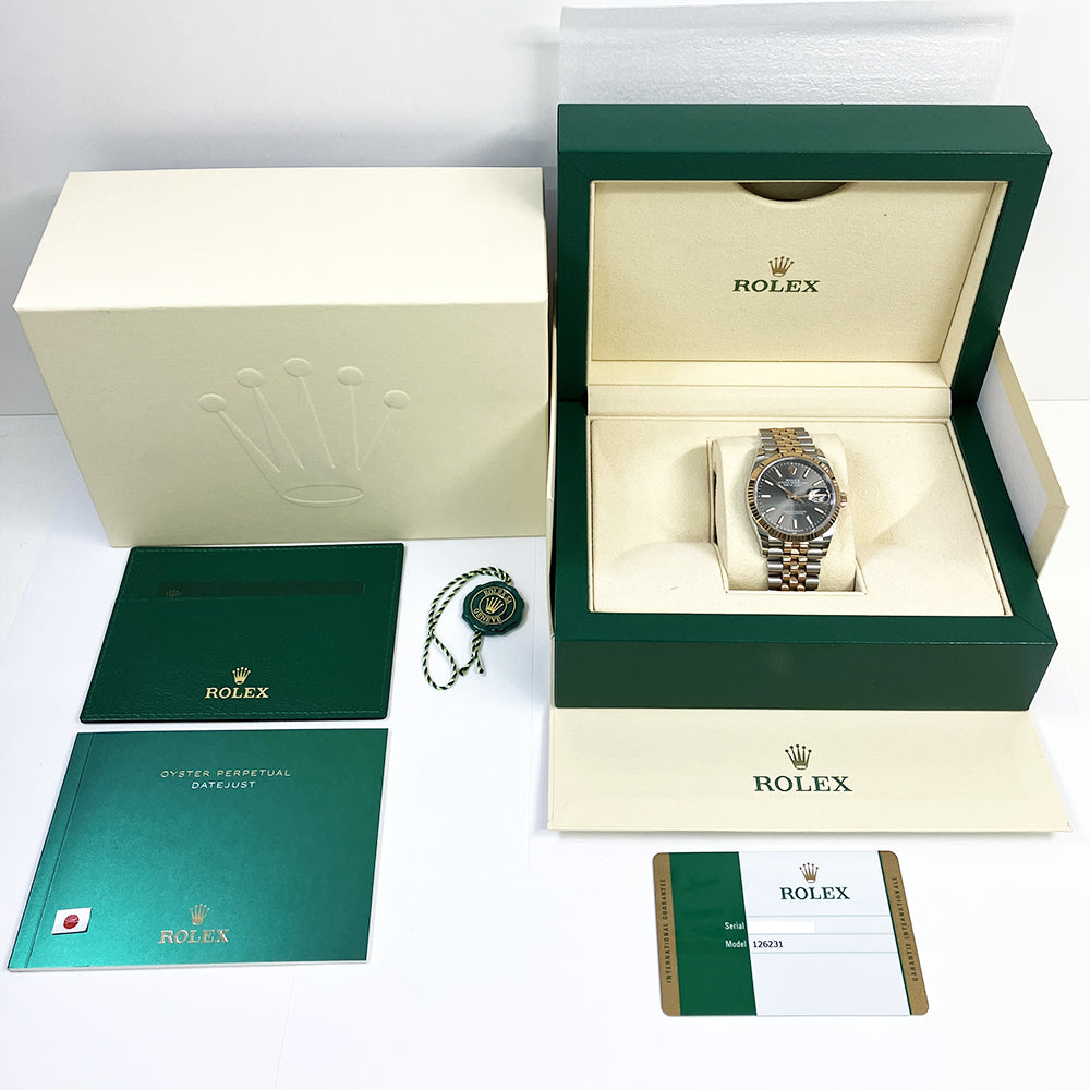 Datejust 36mm Steel and Rose Gold 126231