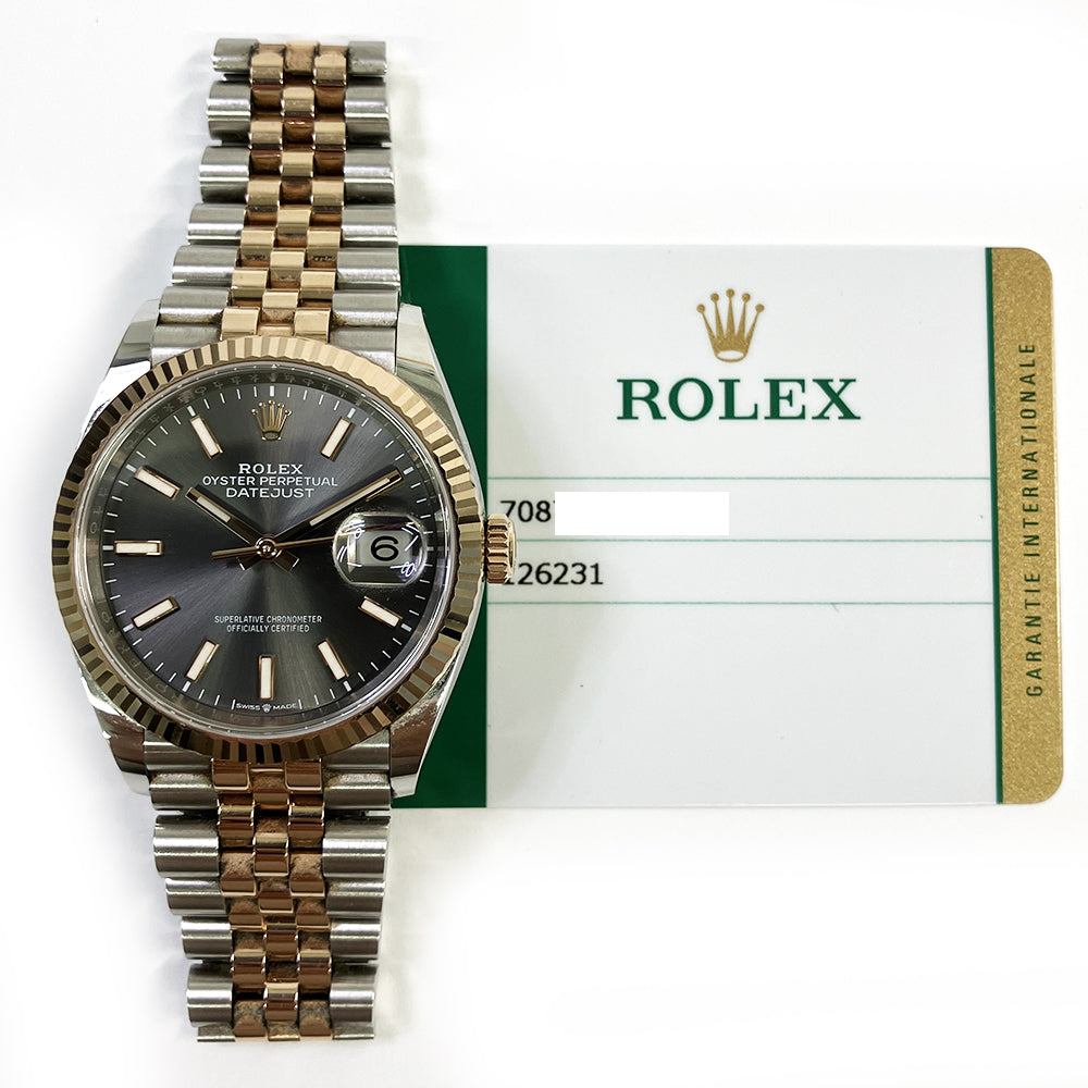 Datejust 36mm Steel and Rose Gold 126231