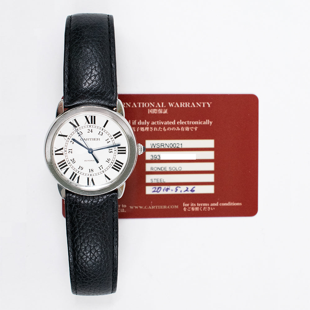 Ronde Solo 36mm Steel WSRN0021