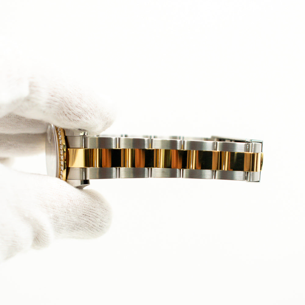 Datejust 28mm Diamond Bezel Steel and Yellow Gold 279383RBR