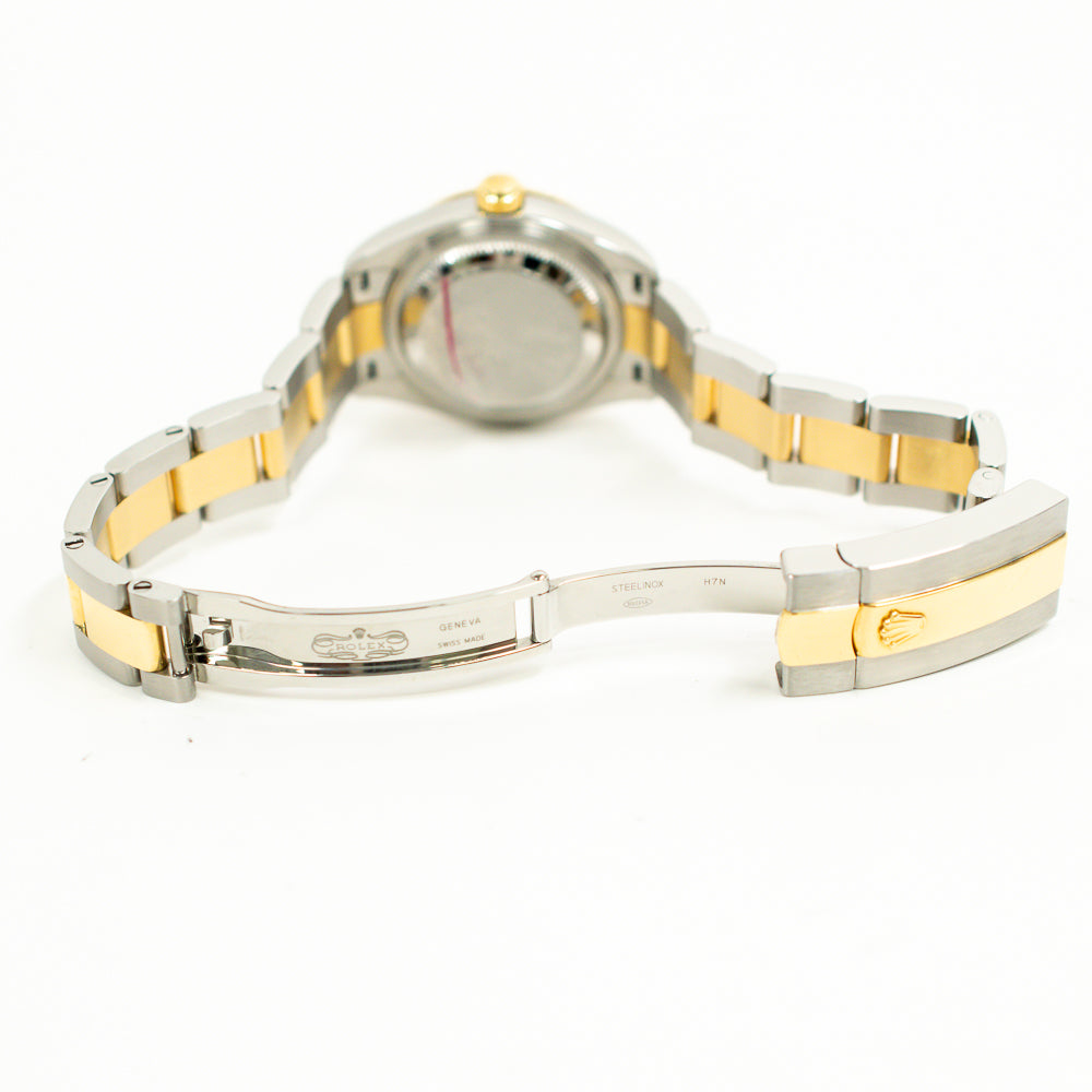 Datejust 28mm Diamond Bezel Steel and Yellow Gold 279383RBR