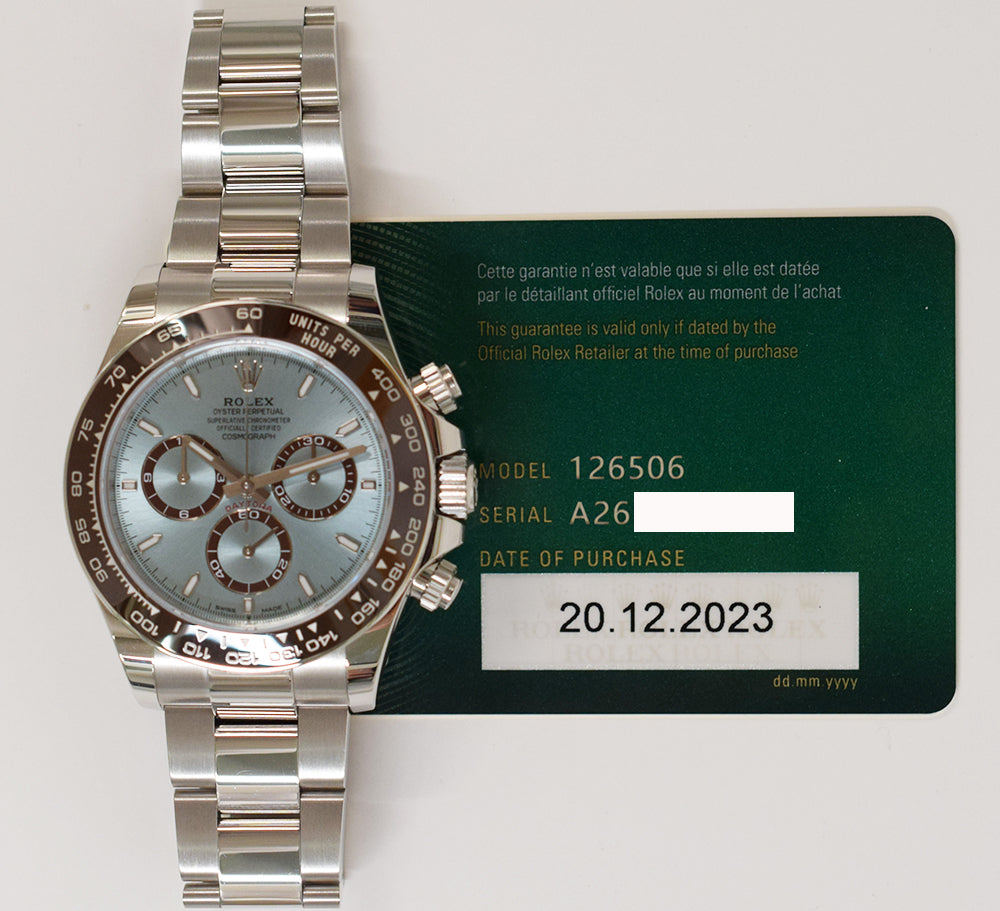 Daytona Platinum 126506