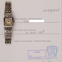 Tank Française Small ~25.5mm x 21.7mm Stainless Steel quartz W2506425