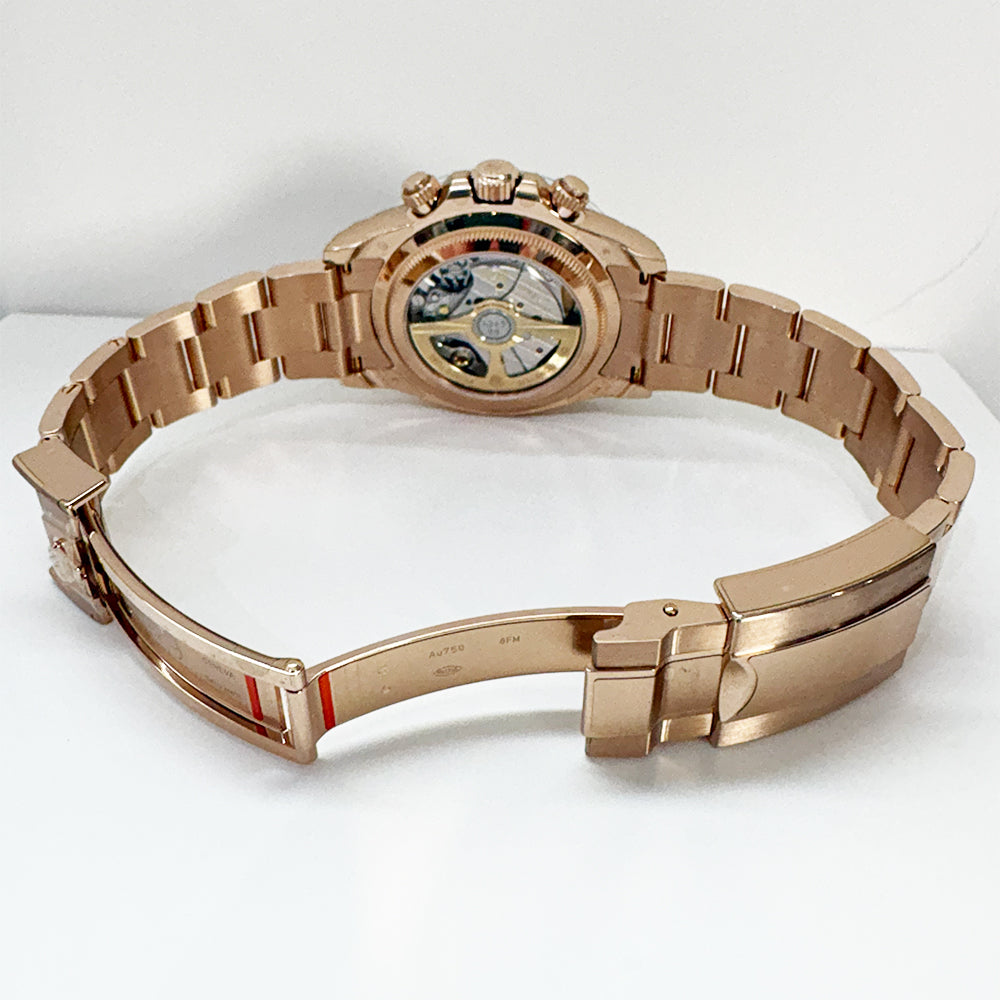 ジーザスディアマンテ Daytona Rose Gold Black Cerachrom Bezel 
