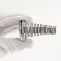 Day-Date President 40mm Platinum Baguette Diamond Bezel 228396TBR