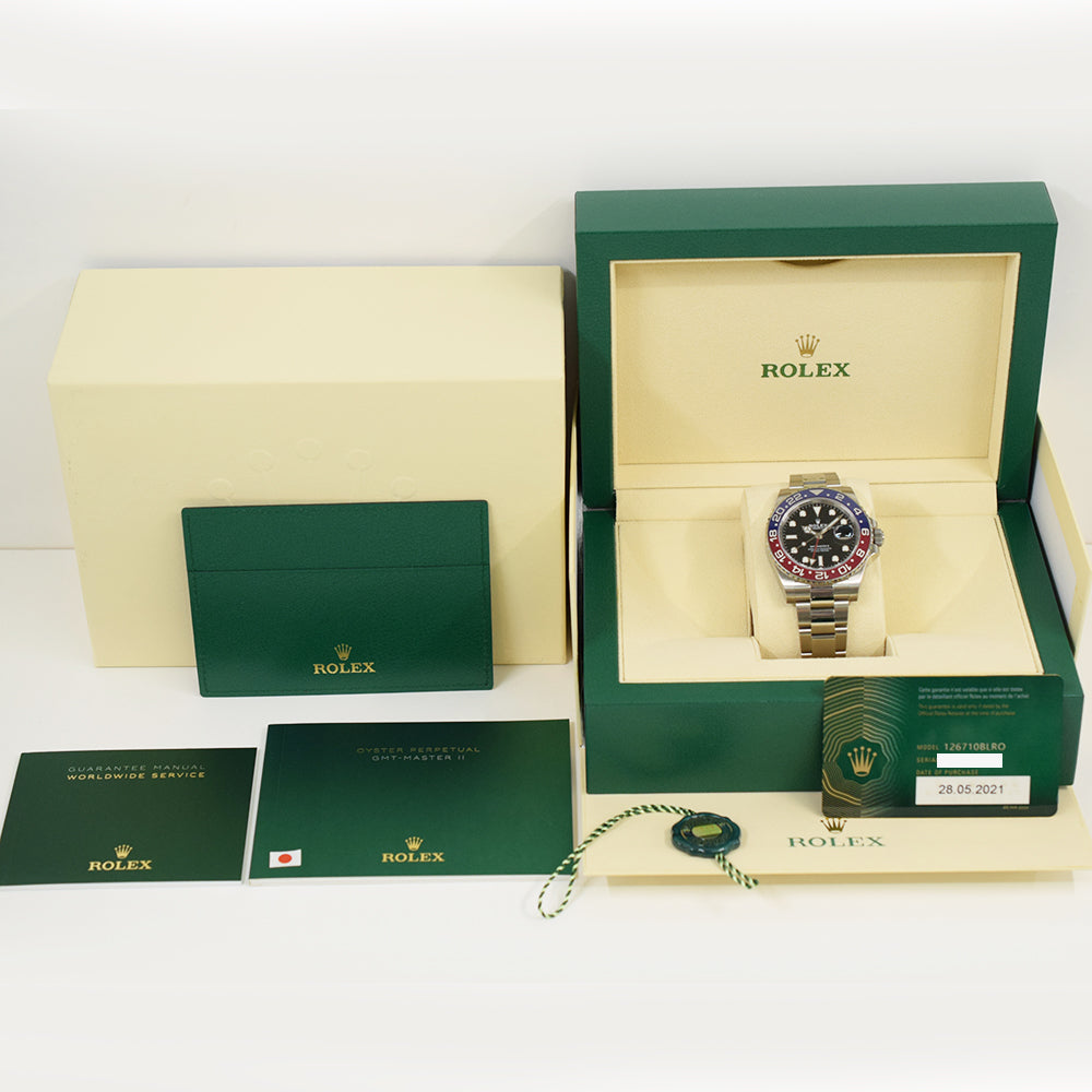 GMT-Master II "Pepsi" Steel 126710BLRO