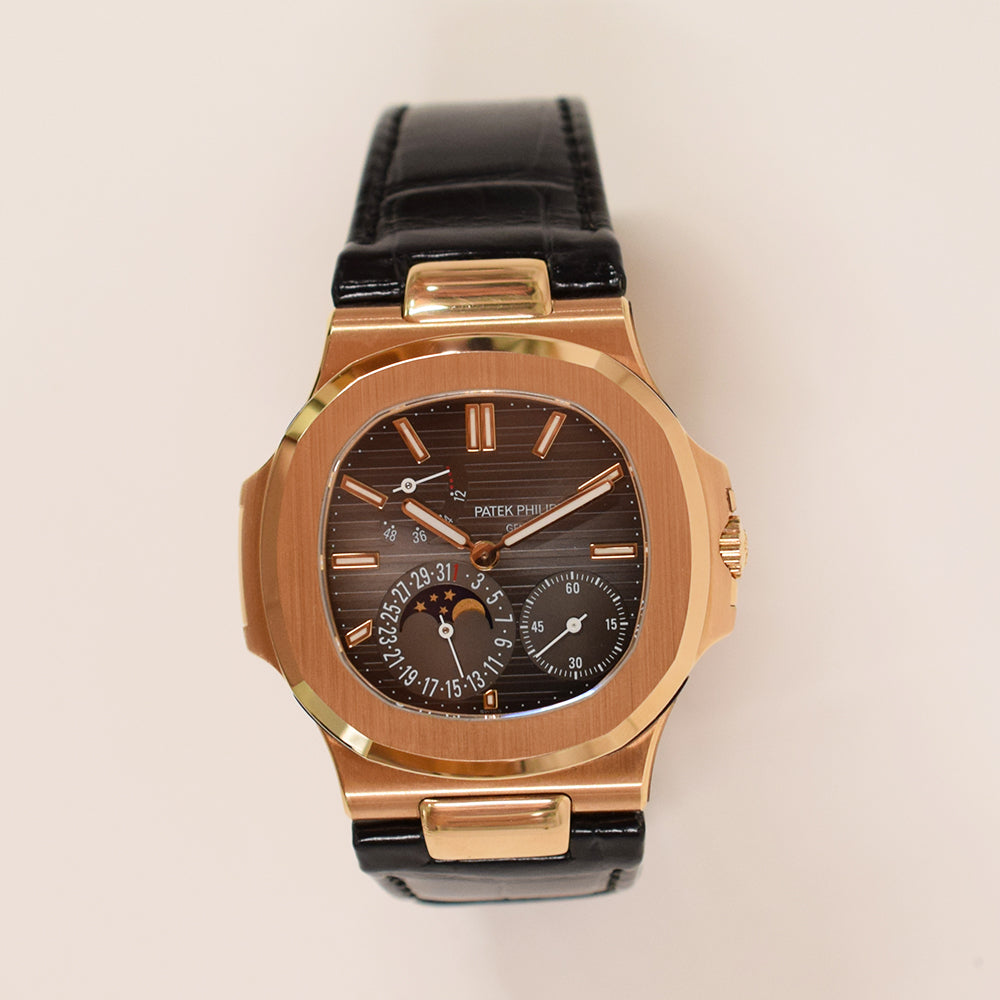 Nautilus Moon Phases 40mm Rose Gold 5712R-001