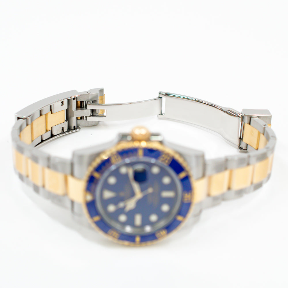 Submariner Date 40mm Blue Bezel Steel and Yellow Gold 116613LB