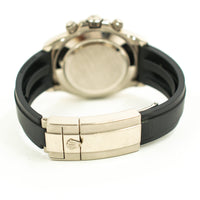 Daytona White Gold with Rubber Strap 116519LN