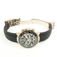 Daytona White Gold with Rubber Strap 116519LN