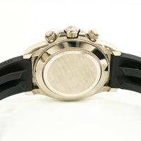 Daytona White Gold with Rubber Strap 116519LN