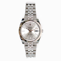 Datejust 41mm Steel and White Gold 126334