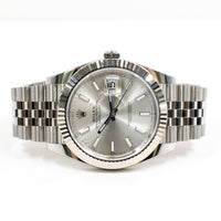 Datejust 41mm Steel and White Gold 126334