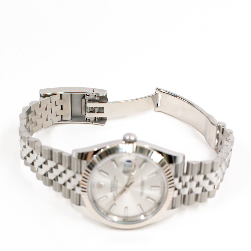 Datejust 41mm Steel and White Gold 126334