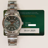 Datejust 41mm Steel 126300