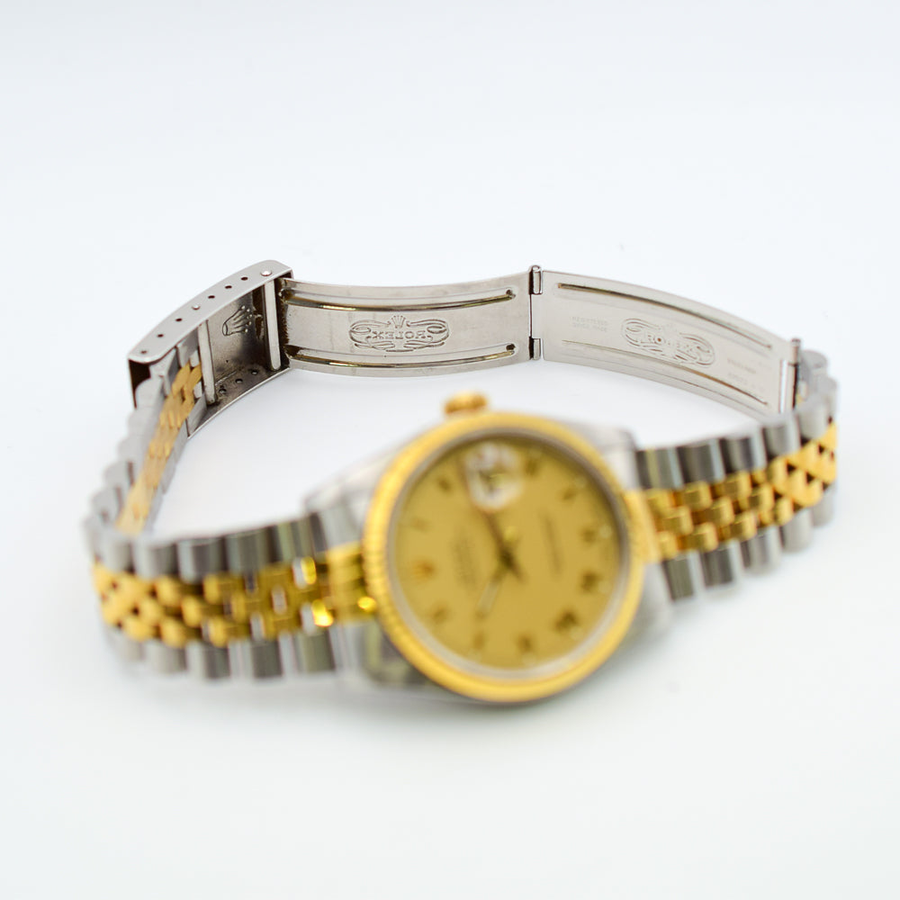 Datejust 36mm Steel and Yellow Gold 16233