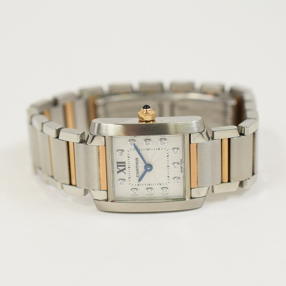 Tank Française Quartz Stainless Steel - 25mm x 20mm WE110004