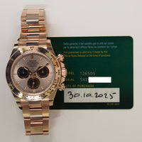 Daytona Rose Gold 126505