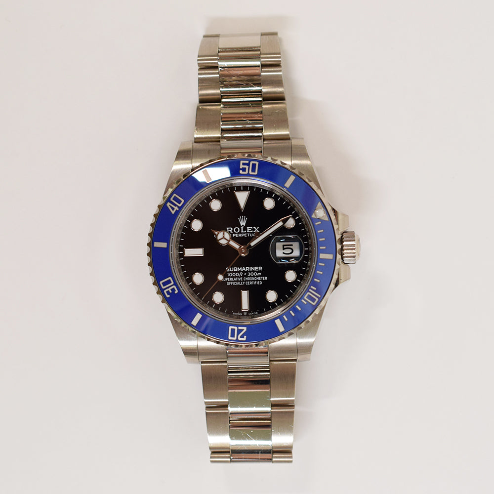 Submariner 41mm Blue Bezel White Gold 126619LB