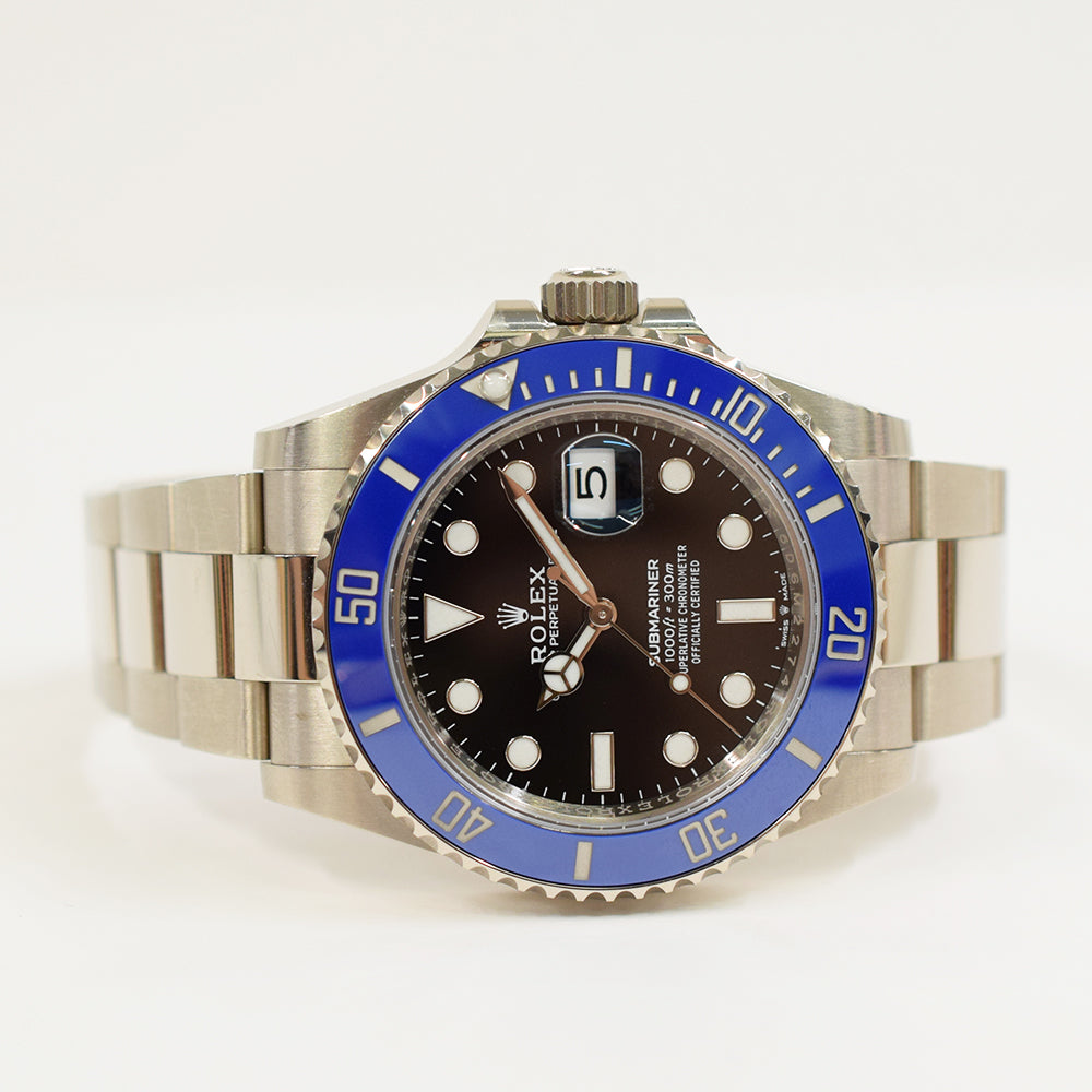 Submariner 41mm Blue Bezel White Gold 126619LB