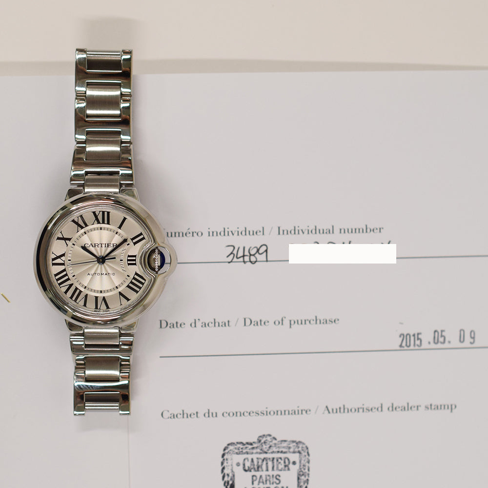 Ballon Bleu 33mm Stainless Steel selfwinding W6920071