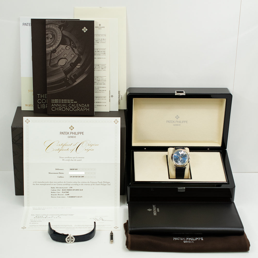 Complications Annual Calendar Chronograph 42mm Platinum  5905P-001