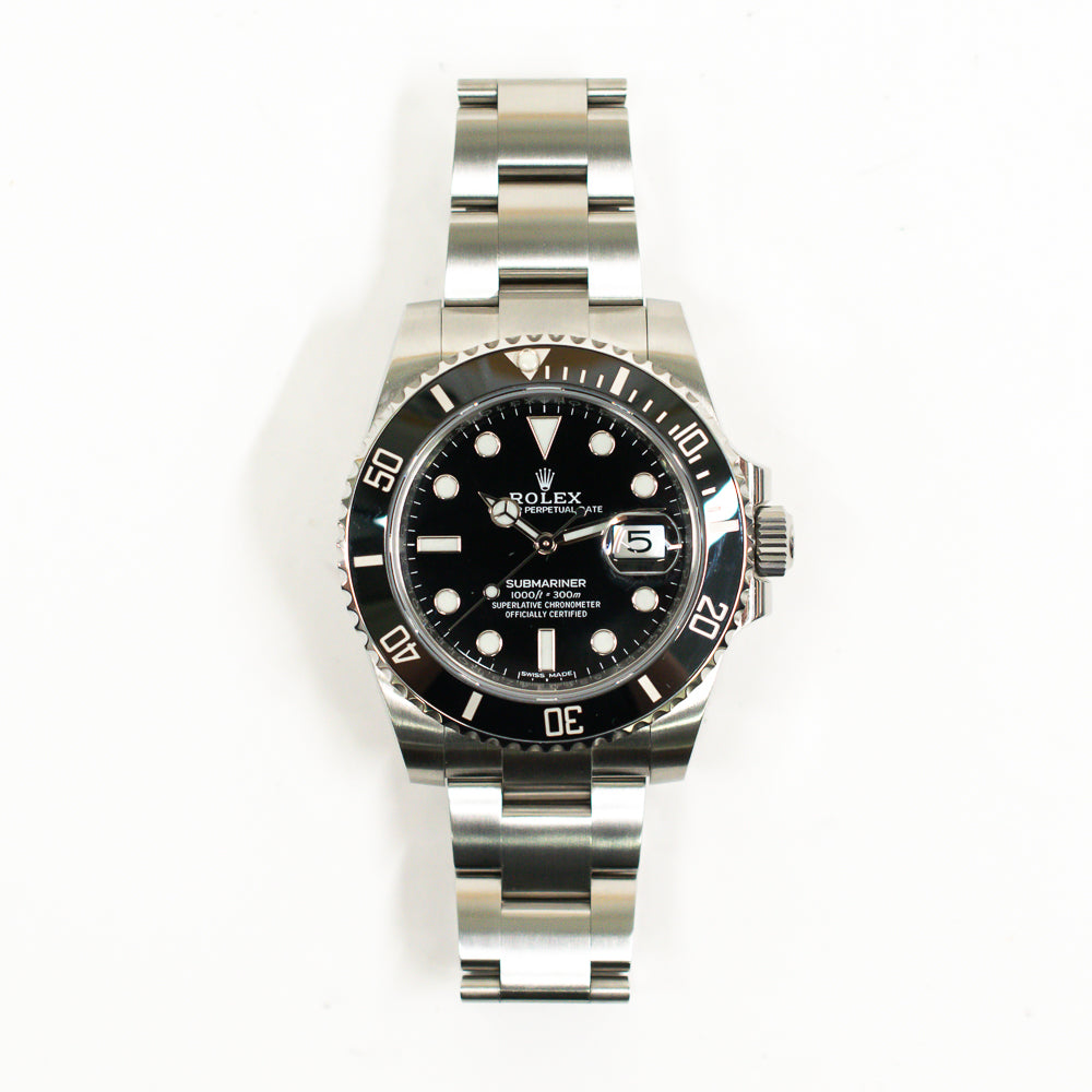 Submariner Date 40mm Black Bezel Steel 116610LN