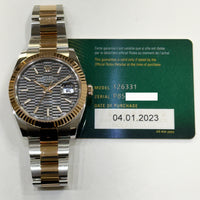 Datejust 41mm Steel and Rose Gold 126331