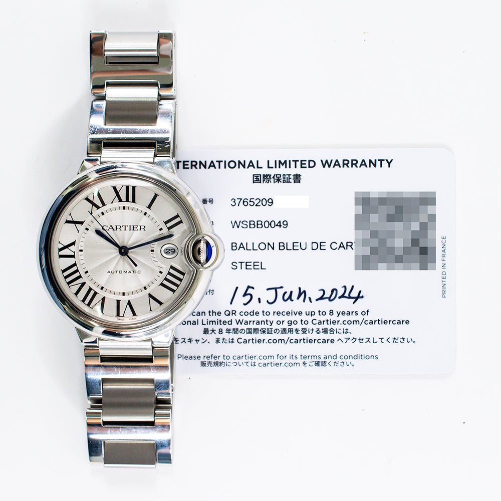Ballon Bleu 42mm Steel WSBB0049