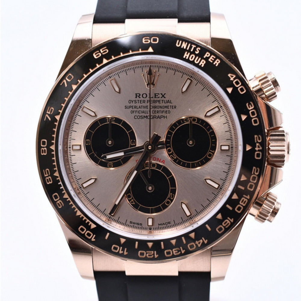 Daytona Rubber Strap Rose Gold 126515LN