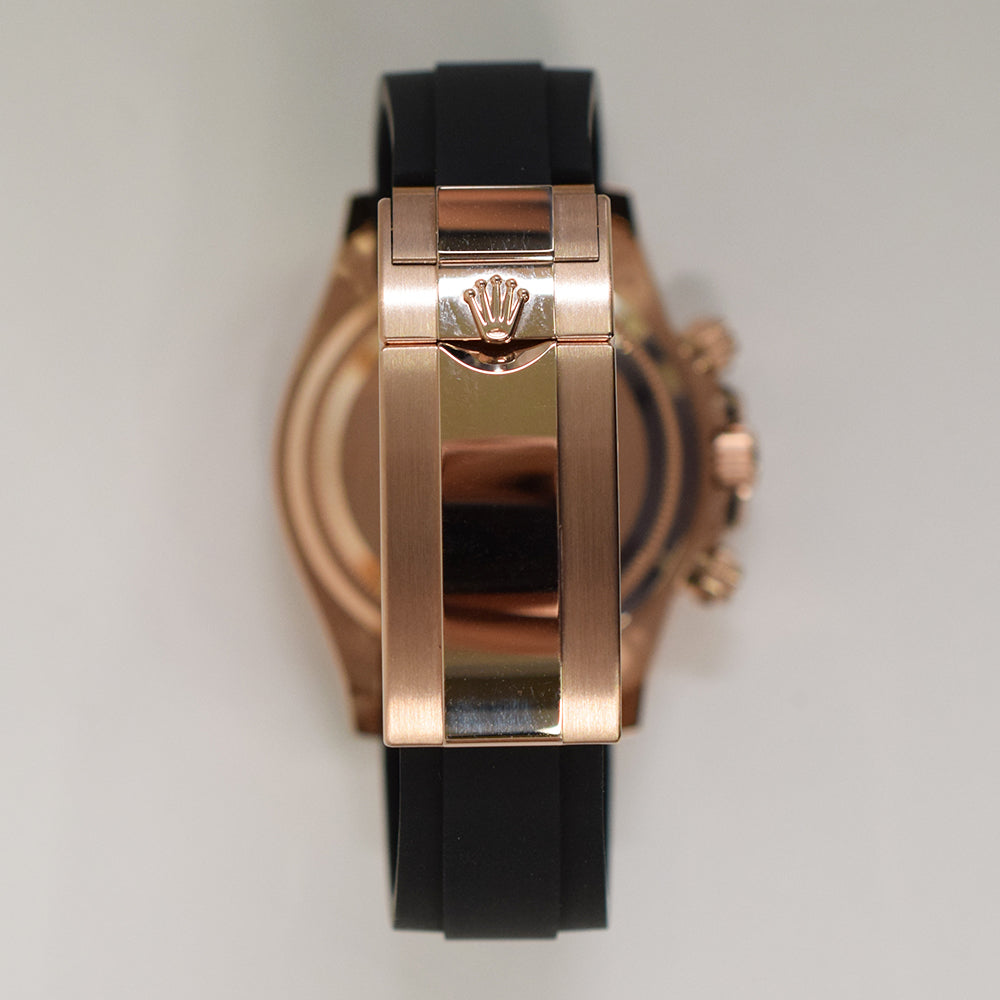 Daytona Rubber Strap Rose Gold 126515LN
