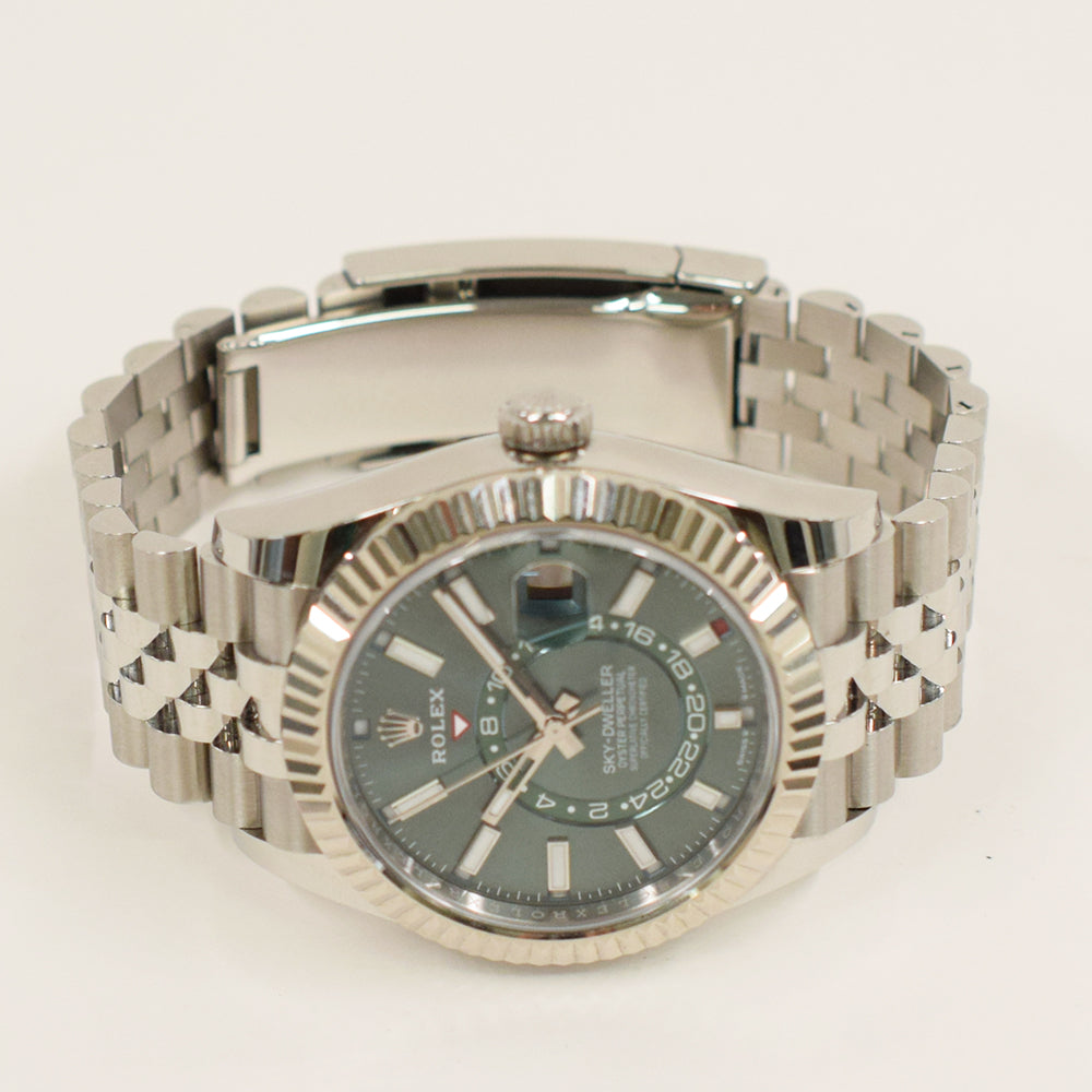 Sky-Dweller Steel and White Gold 336934