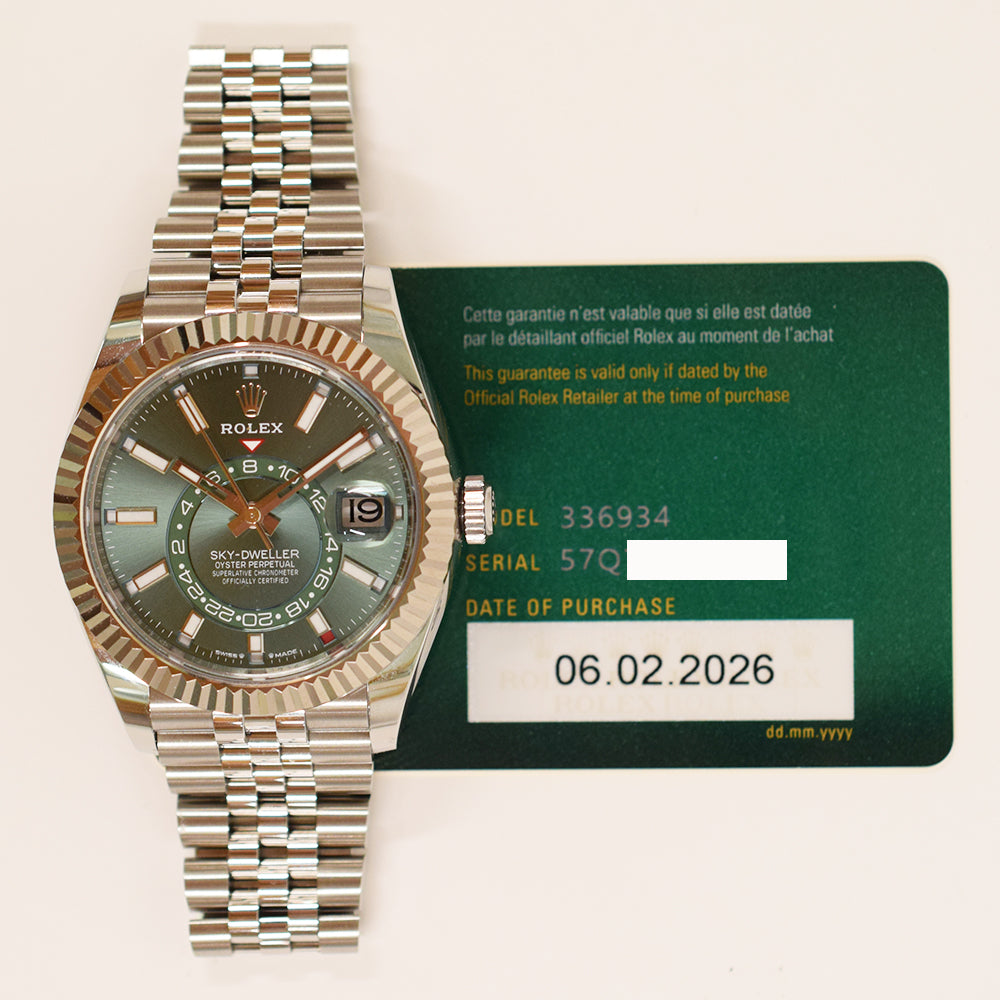 Sky-Dweller Steel and White Gold 336934