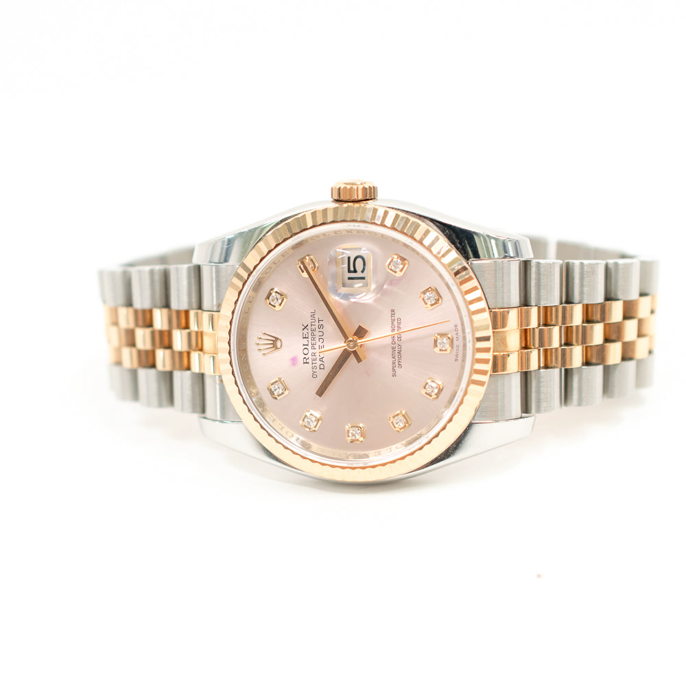 Datejust 36mm Steel and Rose Gold 116231