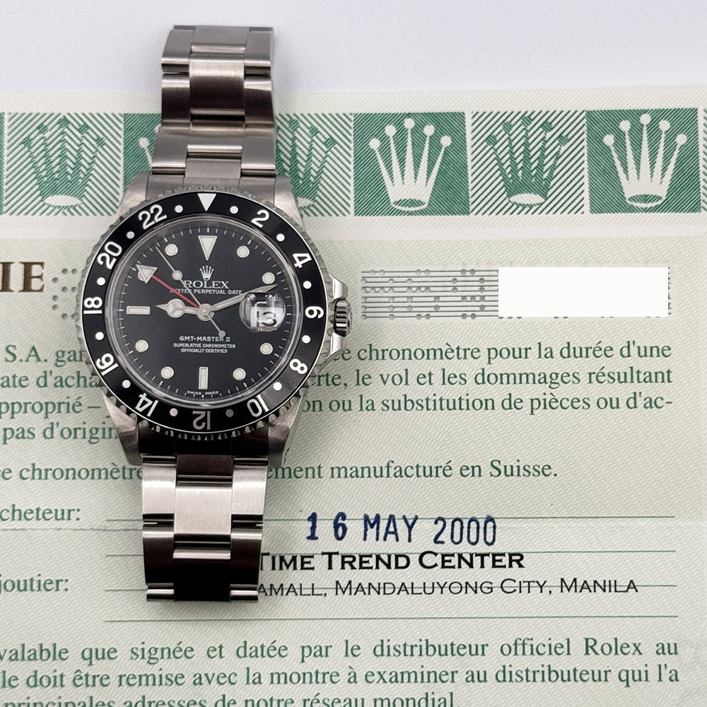 GMT-Master II "Coke" Steel 16710