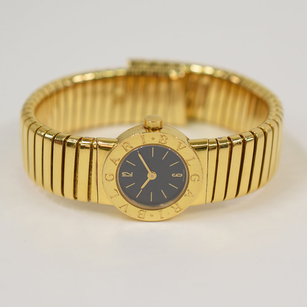 Bvlgari Tubogas 19mm Yellow Gold quartz BB192T