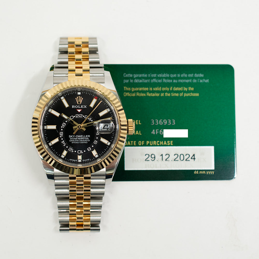 Sky-Dweller Steel and Yellow Gold 336933