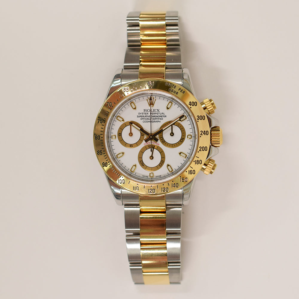 Daytona Steel and Yellow Gold 116523