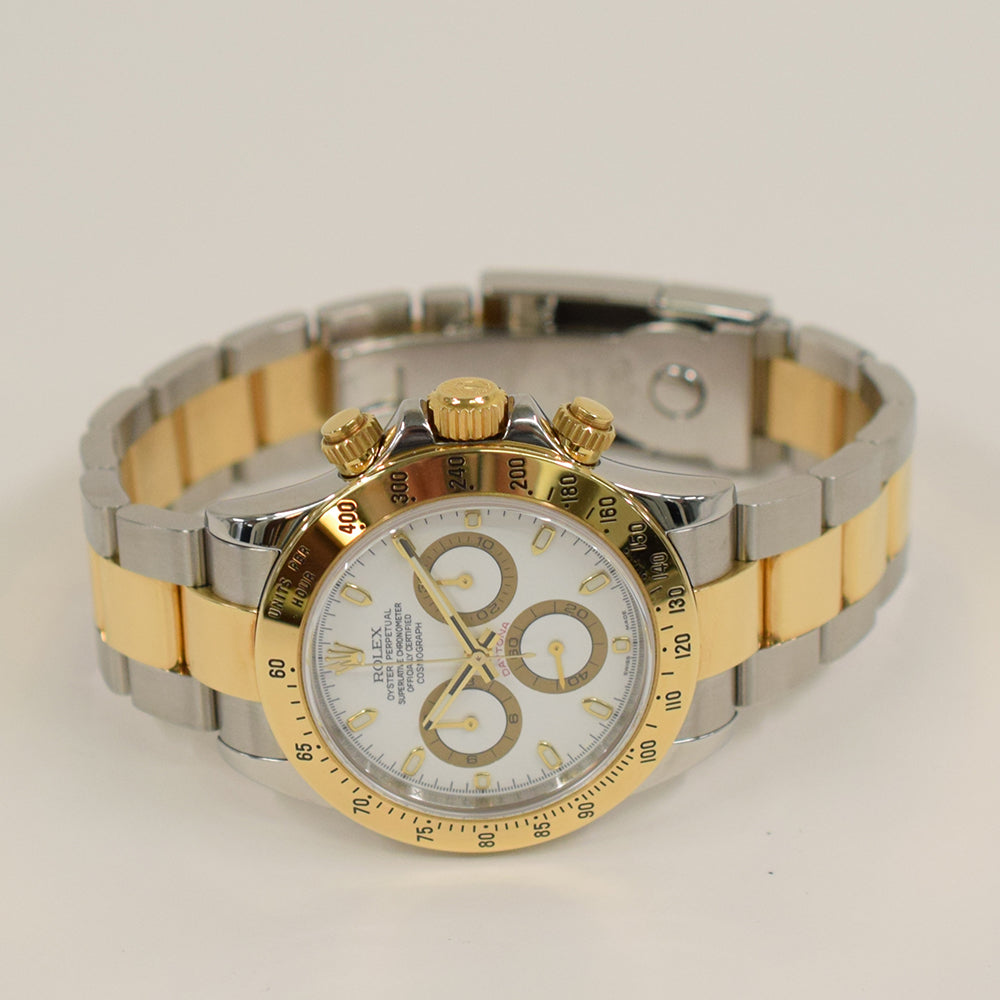 Daytona Steel and Yellow Gold 116523