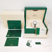 Datejust 36mm Steel and White Gold Fluted Bezel 178274